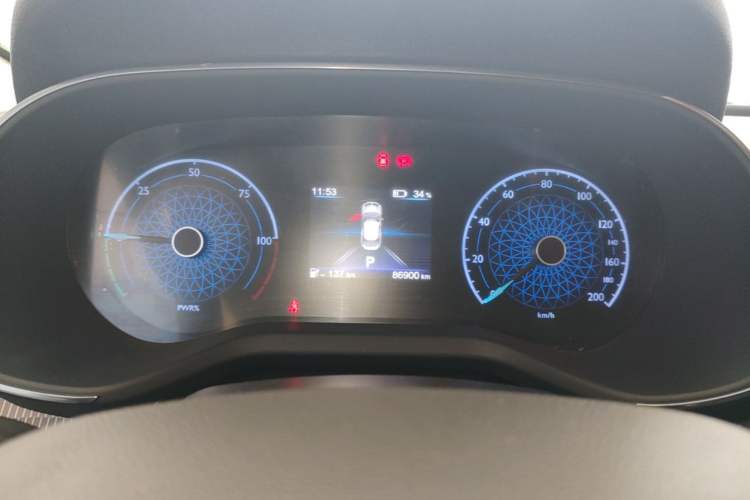 Used Hongqi E-QM5 2023 Revised Version Basic Travel Edition Instrument Cluster
