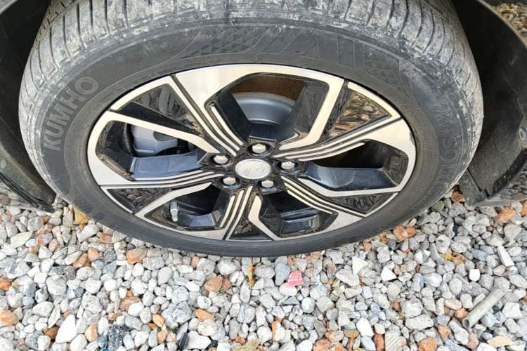 Used Hongqi E-QM5 2023 Revised Version Basic Travel Edition Left Front Wheel Hub