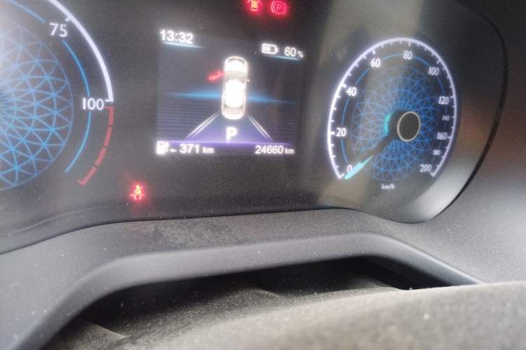 Used Hongqi E-QM5 2023 620km PLUS Odometer Close Up