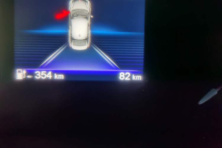 Used Hongqi E-QM5 2023 620km PLUS Odometer Close Up