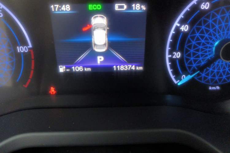 Used Hongqi E-QM5 2023 620km PLUS Odometer Close Up