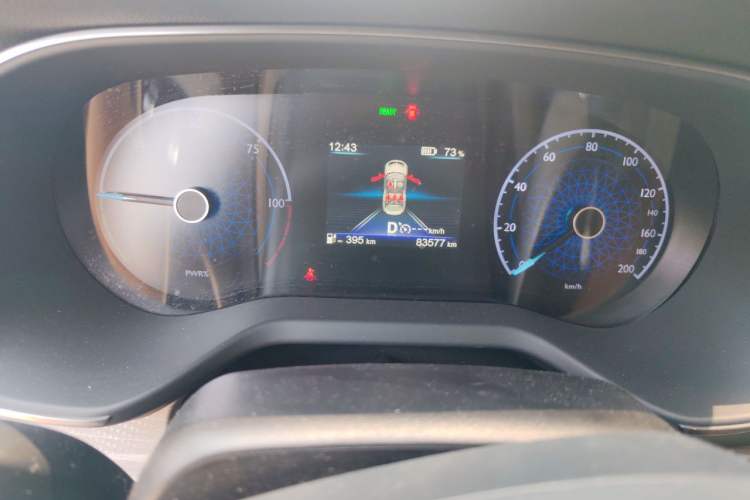 Used Hongqi E-QM5 2023 560km PLUS Odometer Close Up