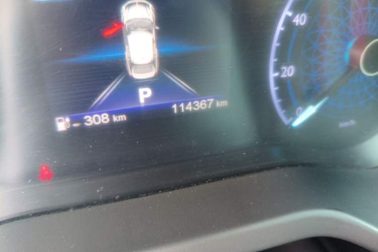 Used Hongqi E-QM5 2023 620km PLUS Odometer Close Up