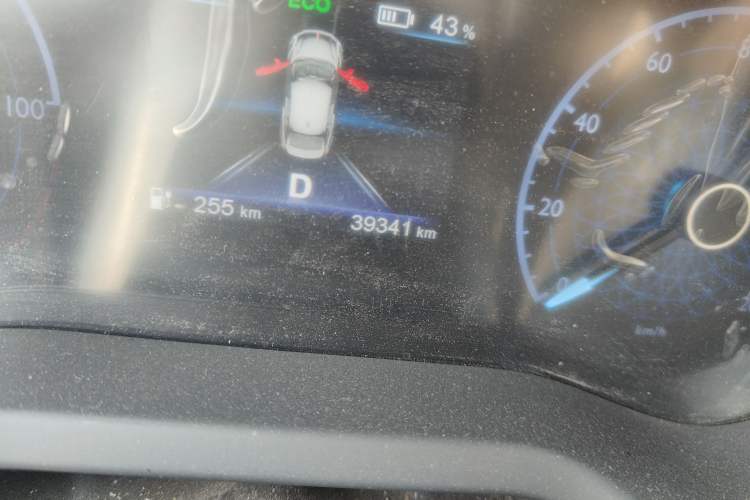 Used Hongqi E-QM5 2023 620km PLUS Odometer Close Up