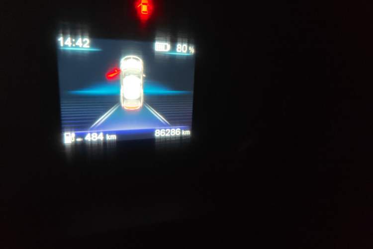 Used Hongqi E-QM5 2023 620km PLUS Odometer Close Up