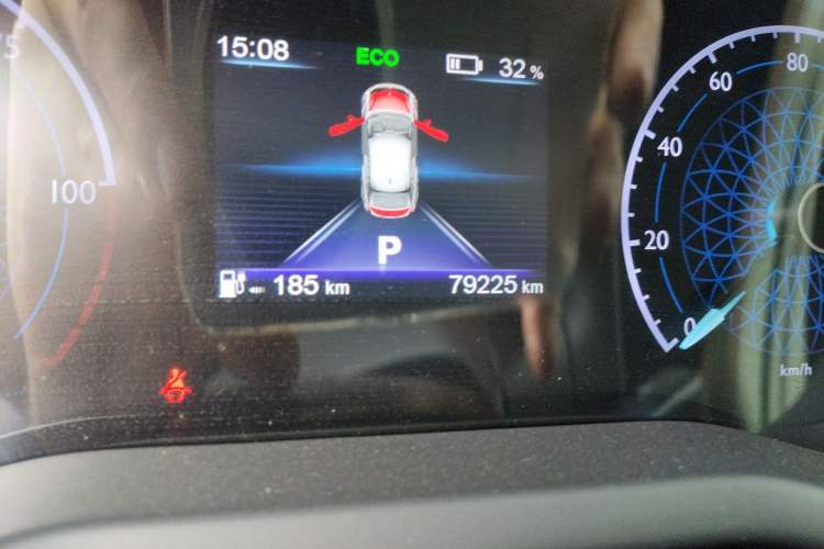 Used Hongqi E-QM5 2023 620km PLUS Odometer Close Up