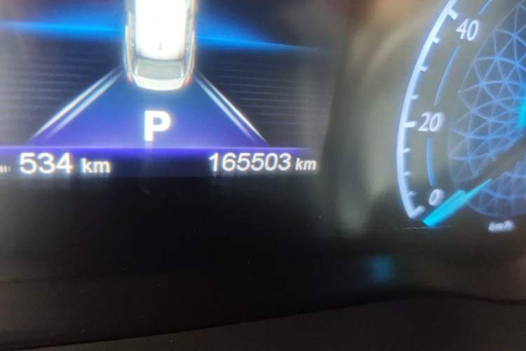 Used Hongqi E-QM5 2023 560km PLUS Odometer Close Up