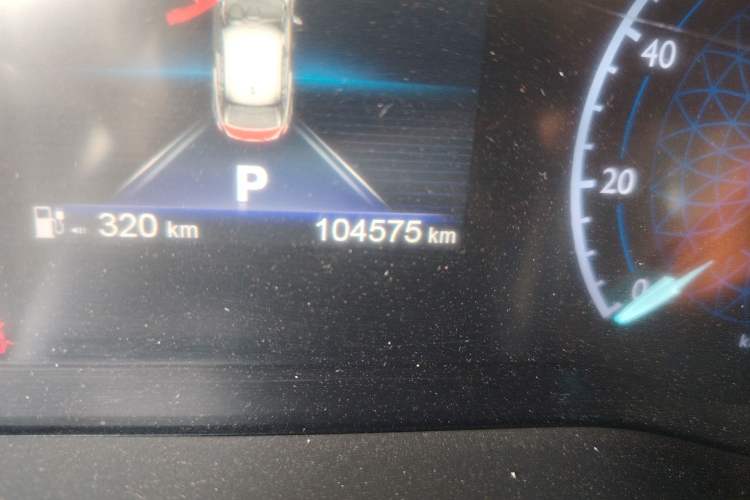 Used Hongqi E-QM5 2023 620km PLUS Odometer Close Up