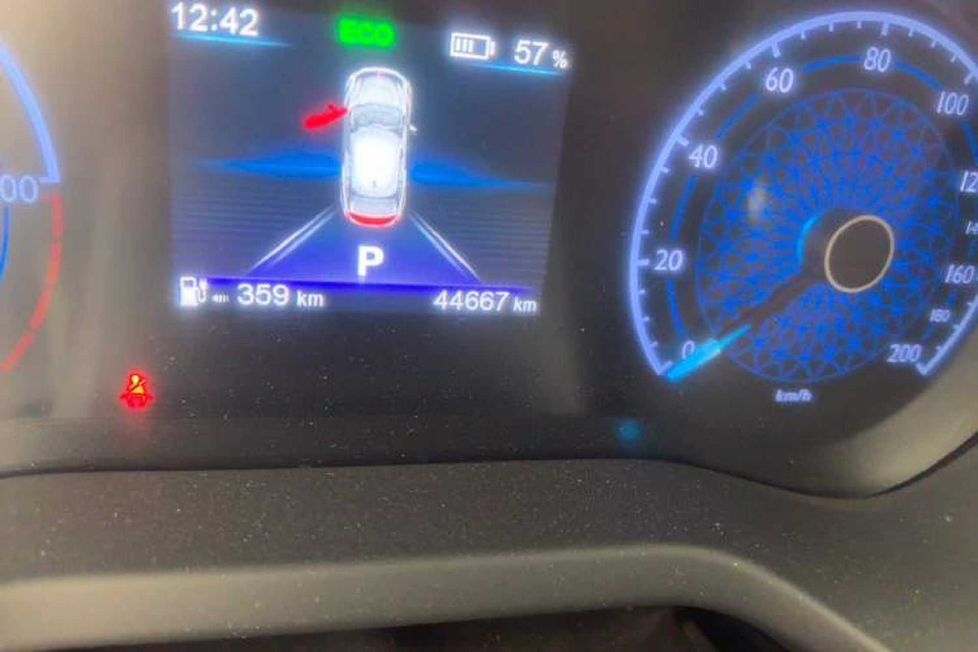 Used Hongqi E-QM5 2023 620km PLUS Odometer Close Up