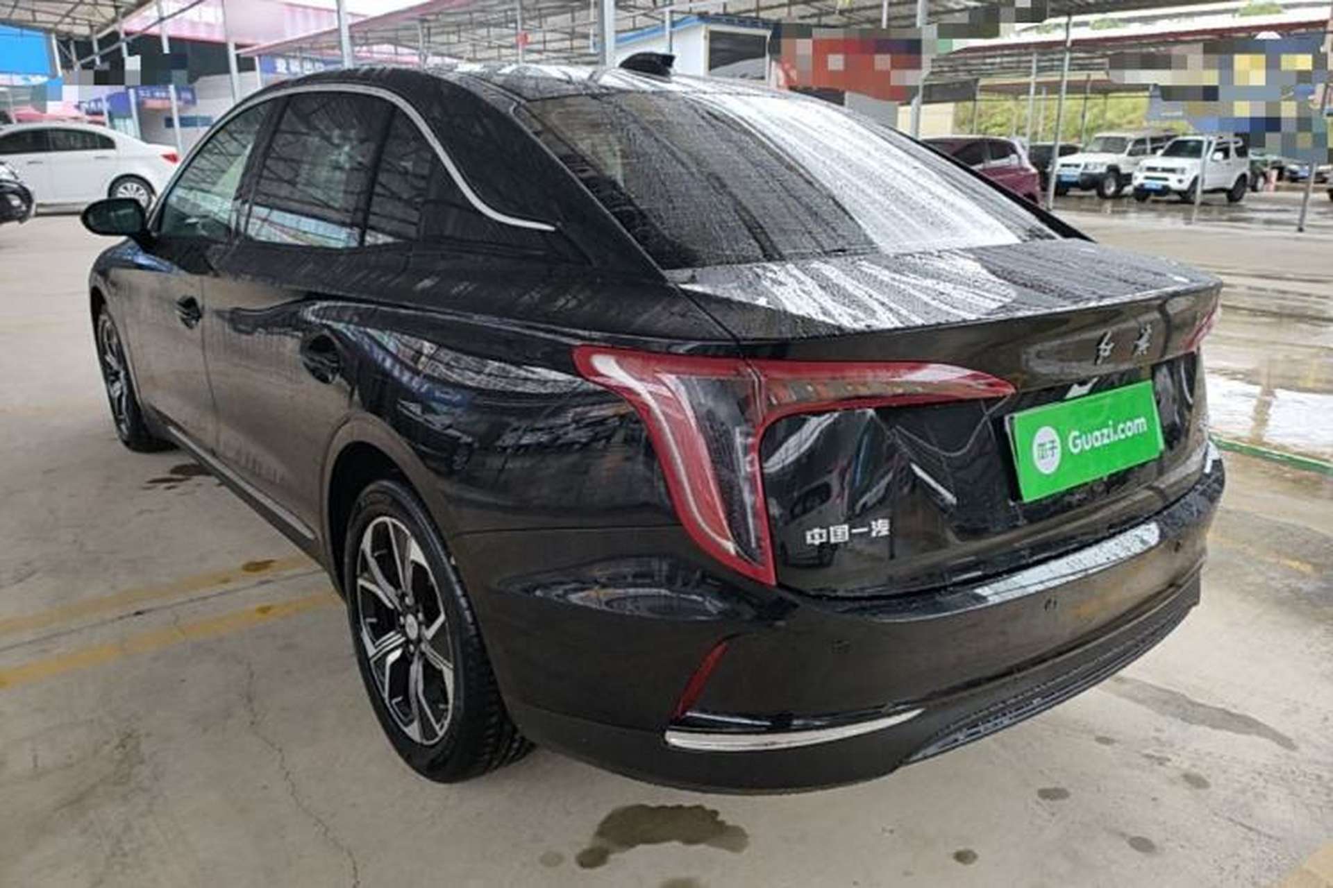 Used Hongqi E-QM5 2023 Revised Version Basic Travel Edition Rear Left 45 Deg