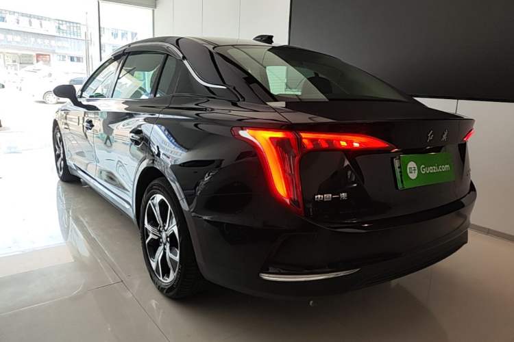 Used Hongqi E-QM5 2023 Revised Version Basic Travel Edition Rear Left 45 Deg