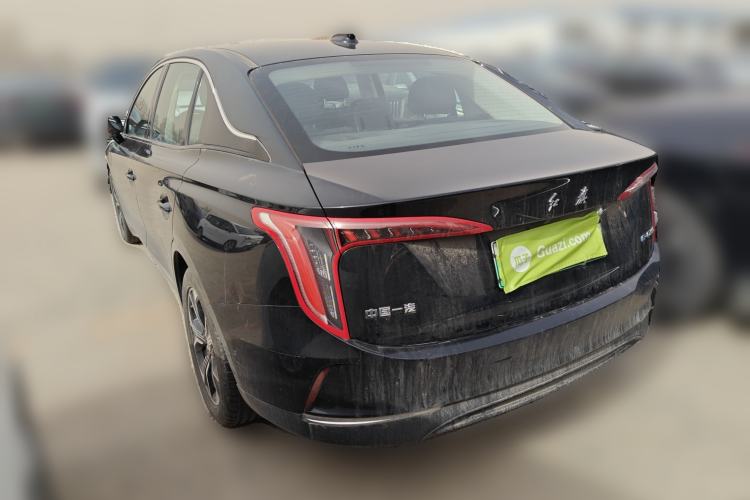 Used Hongqi E-QM5 2023 Revised Version Basic Travel Edition Rear Left 45 Deg