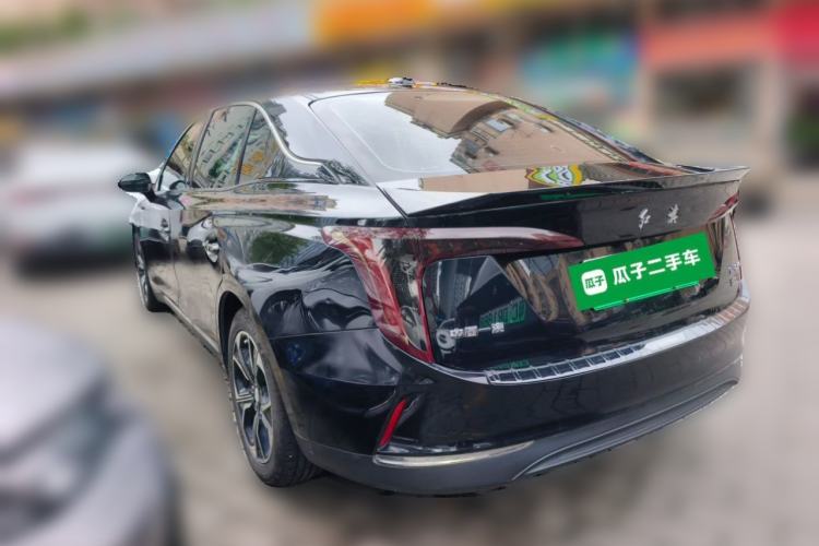 Used Hongqi E-QM5 2023 Revised Version Basic Travel Edition Rear Left 45 Deg