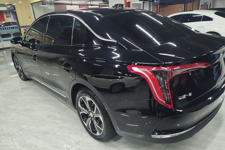 Used Hongqi E-QM5 2023 Revised Version Basic Travel Edition Rear Left 45 Deg