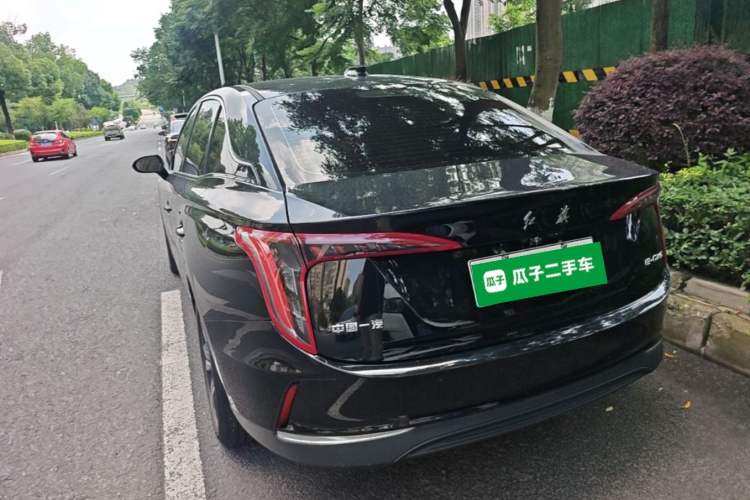 Used Hongqi E-QM5 2023 Revised Version Basic Travel Edition Rear Left 45 Deg