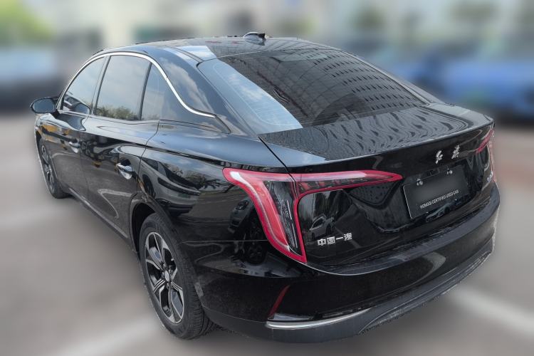 Used Hongqi E-QM5 2023 Revised Version Basic Travel Edition Rear Left 45 Deg