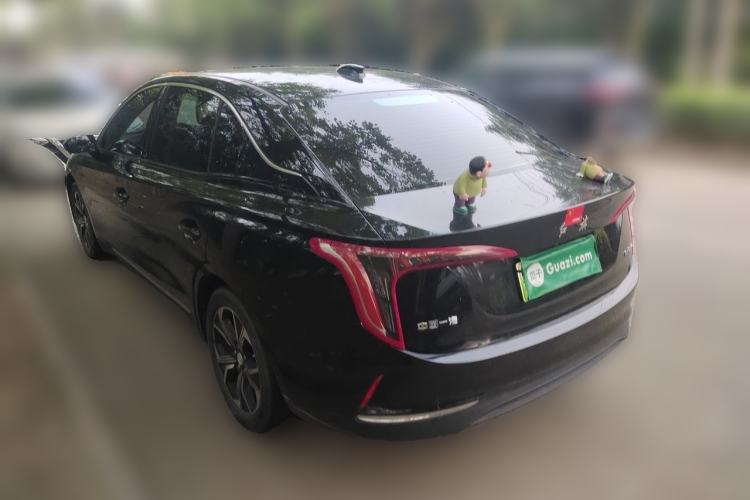 Used Hongqi E-QM5 2023 Revised Version Basic Travel Edition Rear Left 45 Deg