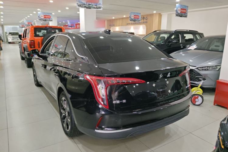 Used Hongqi E-QM5 2023 Revised Version Basic Travel Edition Rear Left 45 Deg