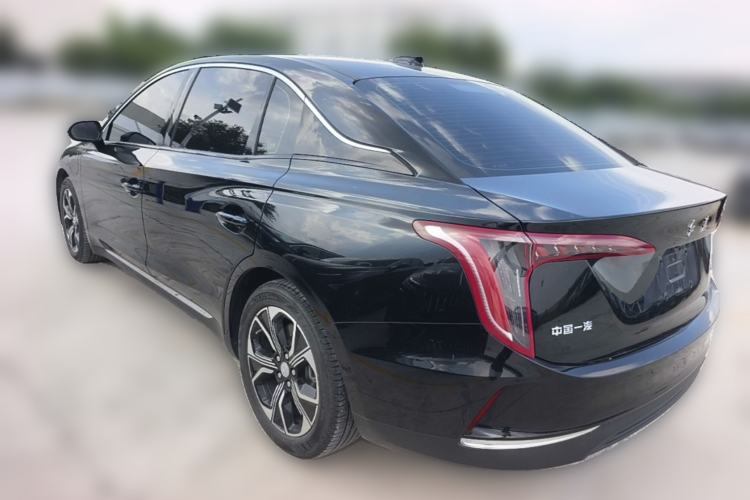 Used Hongqi E-QM5 2023 Revised Version Basic Travel Edition Rear Left 45 Deg