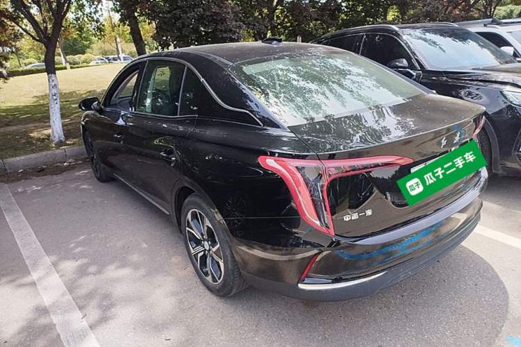 Used Hongqi E-QM5 2023 Revised Version Basic Travel Edition Rear Left 45 Deg