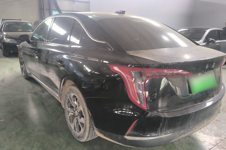 Used Hongqi E-QM5 2023 Revised Version Basic Travel Edition Rear Left 45 Deg