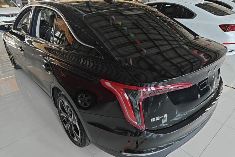 Used Hongqi E-QM5 2023 Revised Version Basic Travel Edition Rear Left 45 Deg