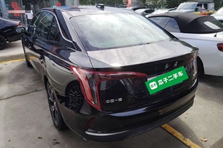 Used Hongqi E-QM5 2023 Revised Version Basic Travel Edition Rear Left 45 Deg