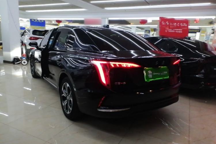 Used Hongqi E-QM5 2023 Revised Version Basic Travel Edition Rear Left 45 Deg