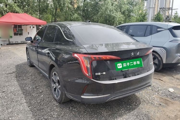 Used Hongqi E-QM5 2023 Revised Version Basic Travel Edition Rear Left 45 Deg