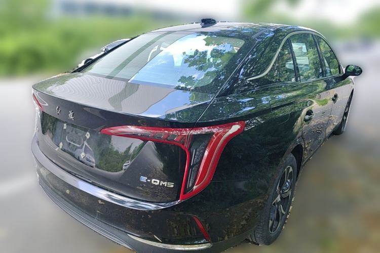 Used Hongqi E-QM5 2023 Revised Version Basic Travel Edition Rear Right 45 Deg