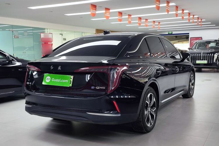 Used Hongqi E-QM5 2023 Revised Version Basic Travel Edition Rear Right 45 Deg