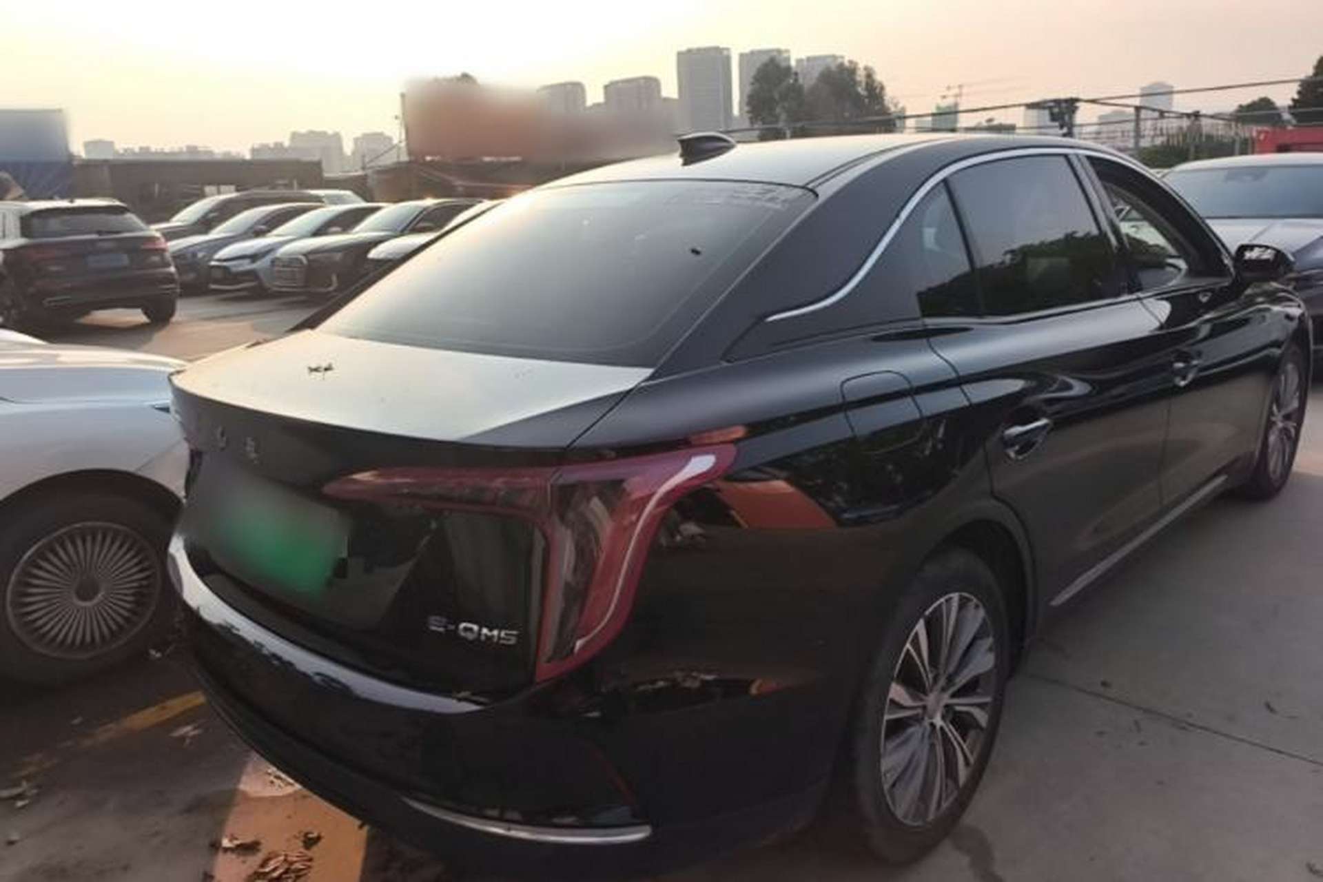 Used Hongqi E-QM5 2023 Base Travel Edition Rear Right 45 Deg