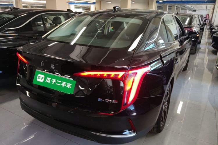 Used Hongqi E-QM5 2023 Revised Version Basic Travel Edition Rear Right 45 Deg