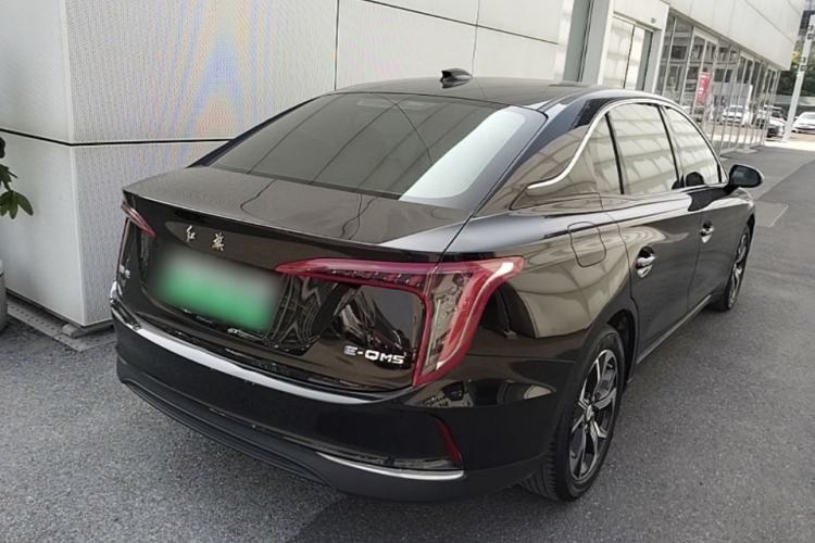 Used Hongqi E-QM5 2023 Revised Version Basic Travel Edition Rear Right 45 Deg