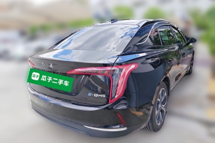 Used Hongqi E-QM5 2023 Revised Version Basic Travel Edition Rear Right 45 Deg