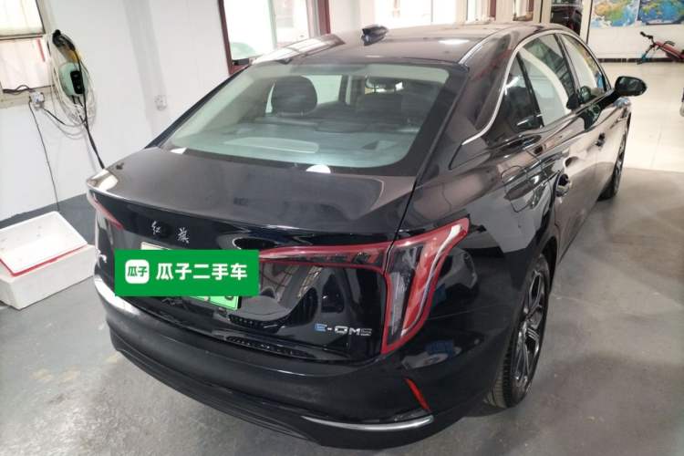 Used Hongqi E-QM5 2023 Revised Version Basic Travel Edition Rear Right 45 Deg