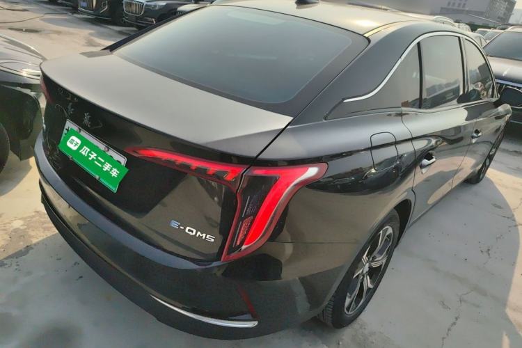 Used Hongqi E-QM5 2023 Revised Version Basic Travel Edition Rear Right 45 Deg