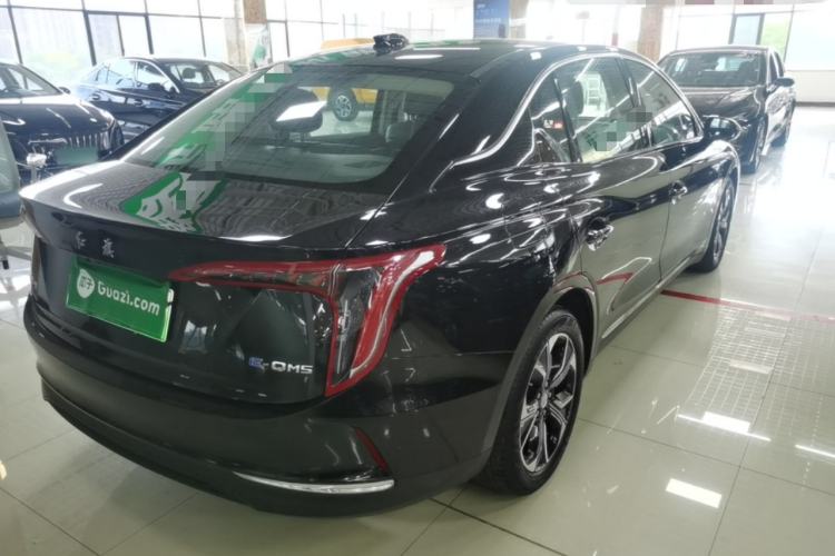 Used Hongqi E-QM5 2023 Revised Version Basic Travel Edition Rear Right 45 Deg