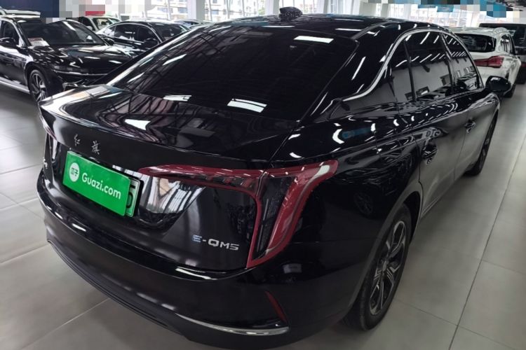 Used Hongqi E-QM5 2023 Revised Version Basic Travel Edition Rear Right 45 Deg