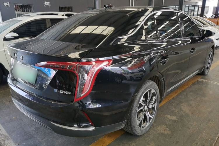 Used Hongqi E-QM5 2023 Revised Version Basic Travel Edition Rear Right 45 Deg