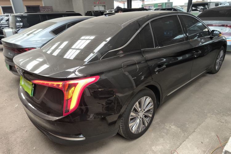 Used Hongqi E-QM5 2023 Revised Version Basic Travel Edition Rear Right 45 Deg