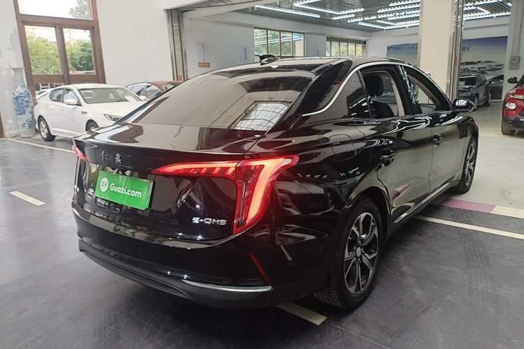 Used Hongqi E-QM5 2023 Revised Version Basic Travel Edition Rear Right 45 Deg