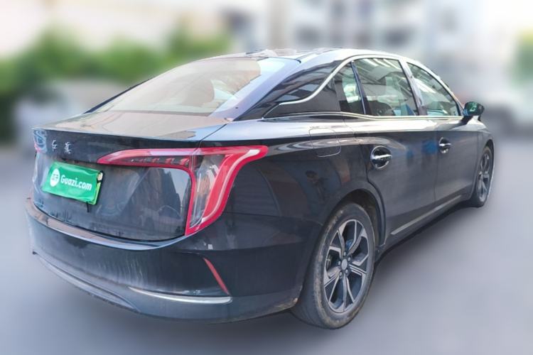 Used Hongqi E-QM5 2023 Revised Version Basic Travel Edition Rear Right 45 Deg