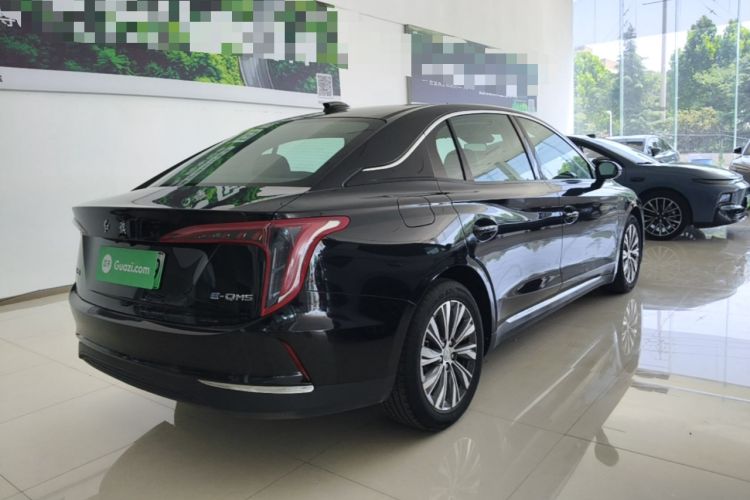 Used Hongqi E-QM5 2023 Revised Version Basic Travel Edition Rear Right 45 Deg