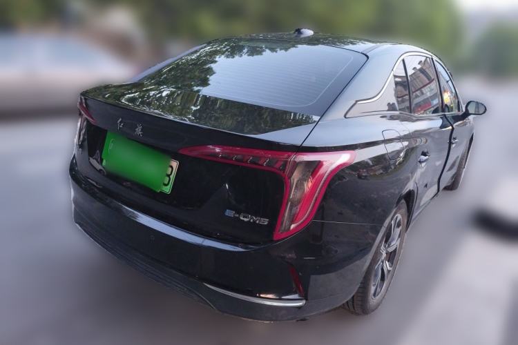 Used Hongqi E-QM5 2023 Revised Version Basic Travel Edition Rear Right 45 Deg