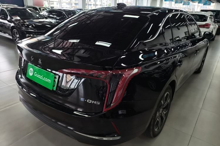Used Hongqi E-QM5 2023 Revised Version Basic Travel Edition Rear Right 45 Deg