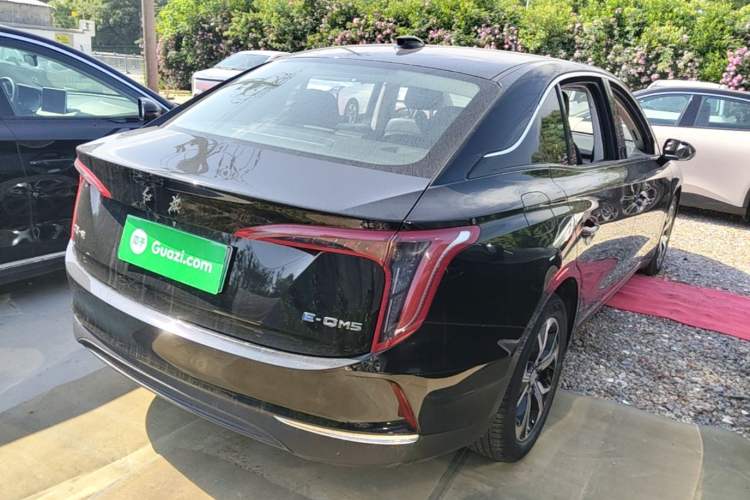 Used Hongqi E-QM5 2023 Revised Version Basic Travel Edition Rear Right 45 Deg