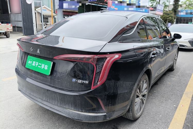 Used Hongqi E-QM5 2023 Revised Version Basic Travel Edition Rear Right 45 Deg