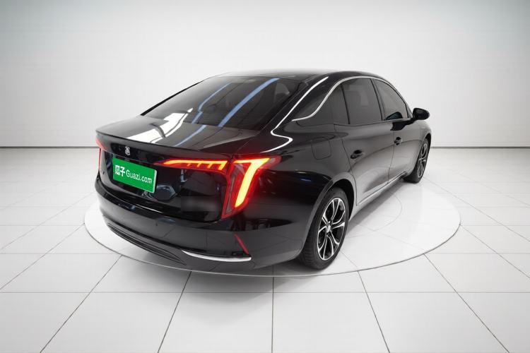 Used Hongqi E-QM5 2023 Revised Version Basic Travel Edition Rear Right 45 Deg