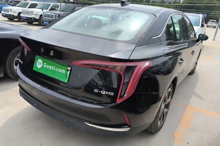 Used Hongqi E-QM5 2023 Revised Version Basic Travel Edition Rear Right 45 Deg